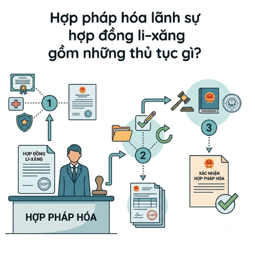 Hợp pháp hóa lãnh sự hợp đồng li-xăng gồm những thủ tục gì?